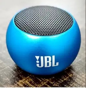 Mini Boost 4 Bluetooth Speaker 4D Mini Electroplating Round Steel Speaker - Multicolor Random Colour