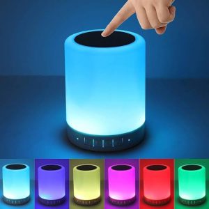 Wireless Night Light LED Touch Lamp Speaker